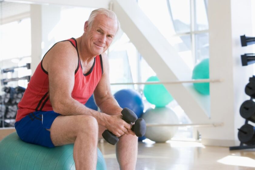 exercise with dumbbells for prostatitis