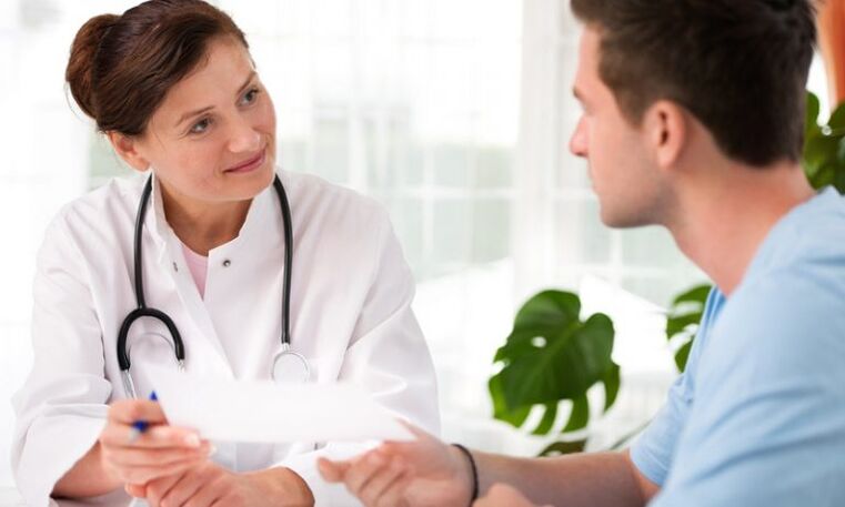 see a doctor for treatment of prostatitis